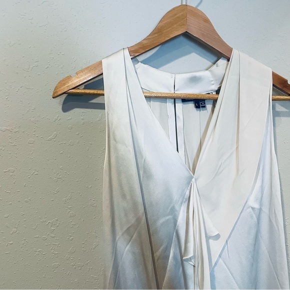 Vince. Cascade Halter in Ivory - Picture 2 of 8